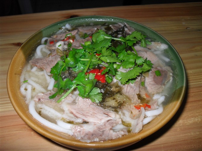 羊血米线制作做法