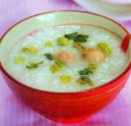 鹌鹁蛋芹菜粥