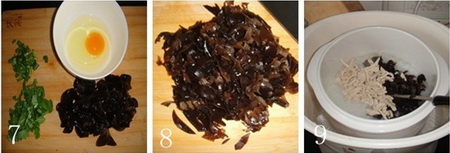 木耳鸡肉粥步骤7-9