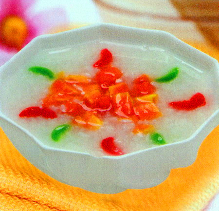 红薯樱桃粥