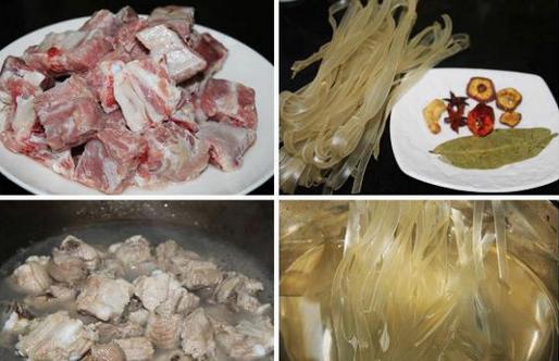 排骨炖粉条
