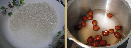 鲜枣粥步骤2