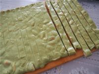花生抹茶牛轧糖的制作教程