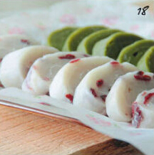 蔓越莓麻糬的图解做法