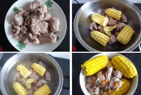 玉米棒炖排骨