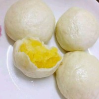 广式绵软多馅奶黄包怎么做