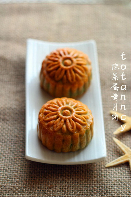 山西抹茶月饼的做法