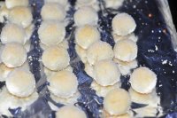 蛋白椰茸球的制作方法，蛋白椰茸球的10步制作方法