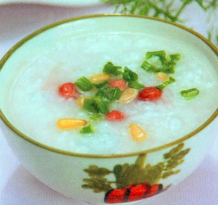 花生松仁粥