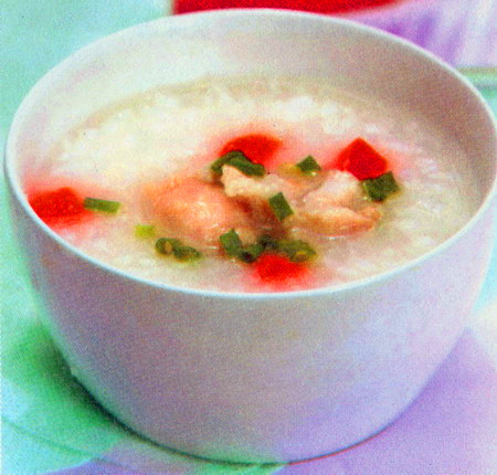 黄花鱼胡萝卜粥