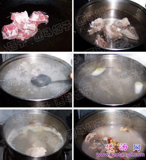 排骨核桃莲藕煲
