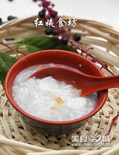 雪梨百合粥