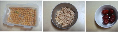 鹰嘴豆燕麦红枣粥