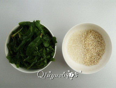 野菜二米粥做法步骤1