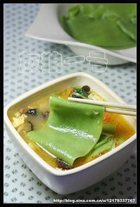 陕西小吃：菠菜蒜蘸面的正宗做法