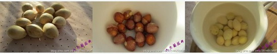 白果腊梅粥步骤2