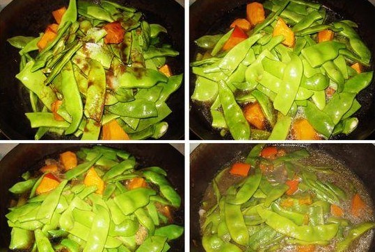 南瓜豆角炖排骨
