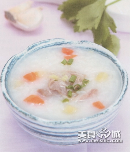 土豆煲羊肉粥