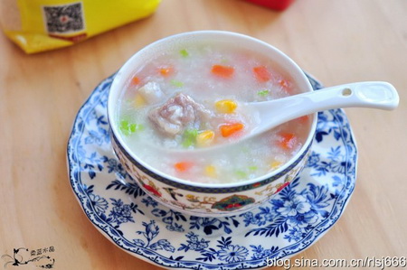 羊排胡萝卜粥