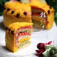 幻彩千层发糕怎么做