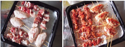 羊肉串烧烤三项怎么做