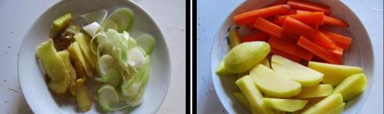 土豆胡萝卜炖排骨