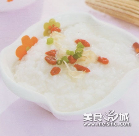 人参枸杞保健粥