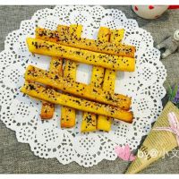 香脆芝麻红薯条的具体家常做法