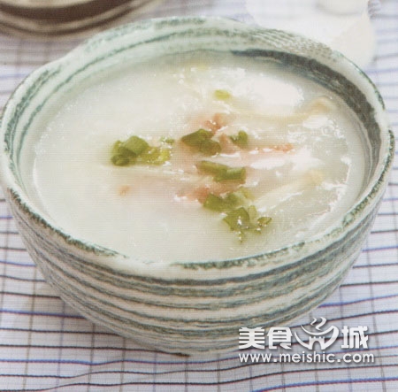 金针菜瘦肉粥