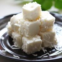 椰丝牛奶凉糕的图解做法