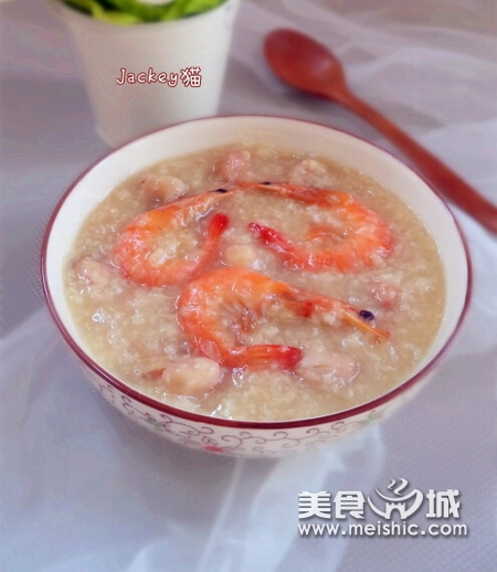虾干粥