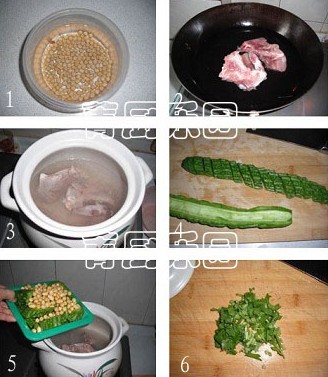 黄豆苦瓜排骨汤