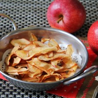  一款极其简单易上手的零食---苹果脆片做法图解