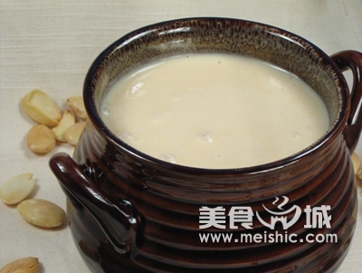 桑菊杏仁粥的做法
