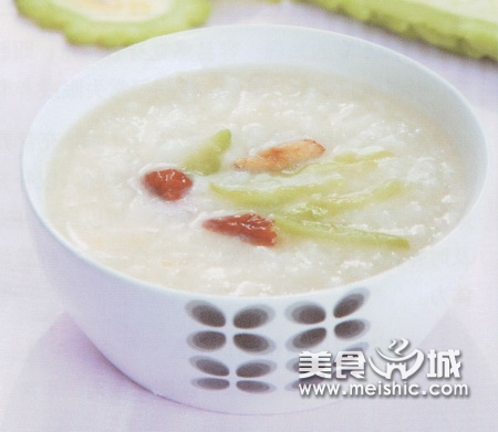 红枣苦瓜粥