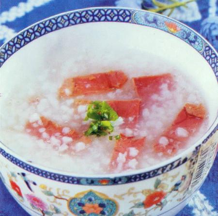 鲜姜狗肉粥