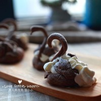 黑天鹅泡芙怎么做，黑天鹅泡芙的图解做法