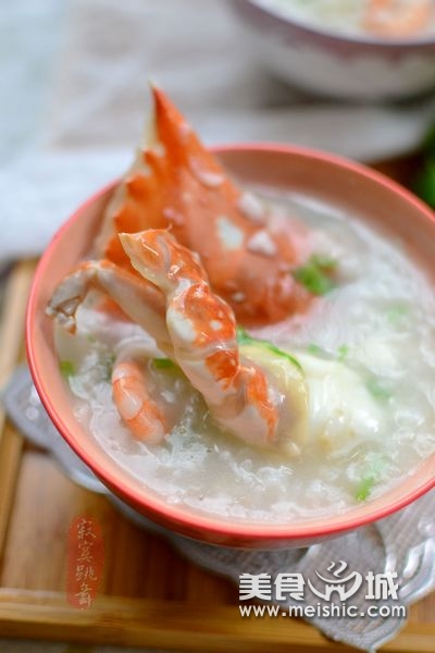 海鲜螃蟹粥