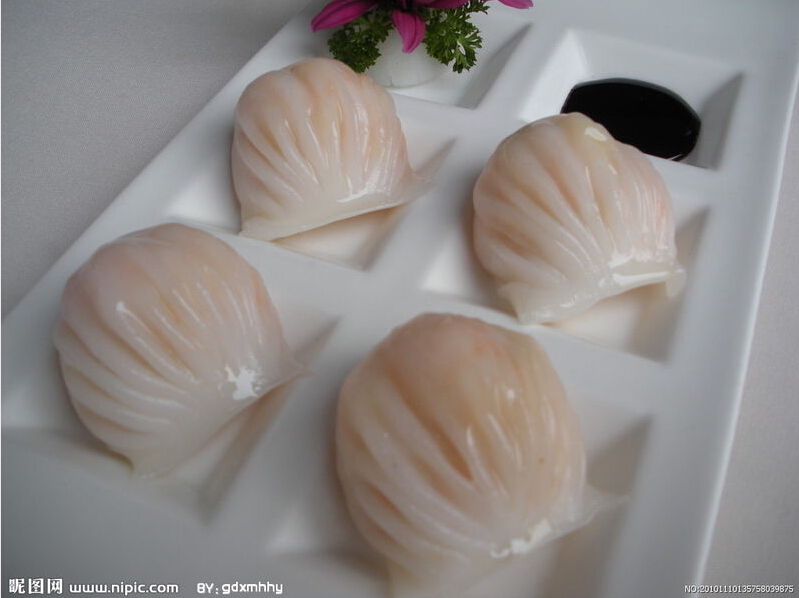 港式水晶虾饺的制作方法
