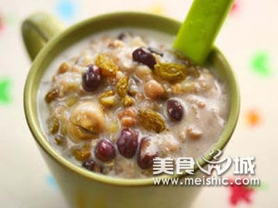 椰肉龙眼粥