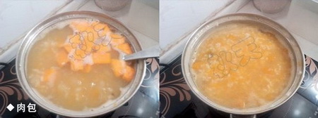 蜜豆南瓜粥步骤5