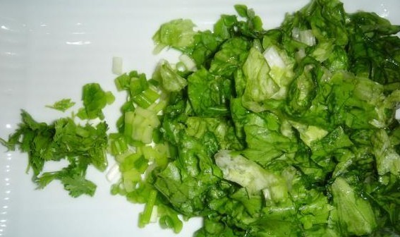 生菜排骨粥