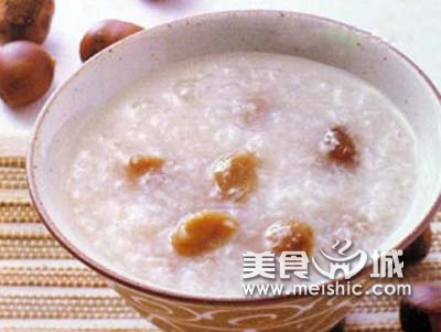 栗子桂圆粥