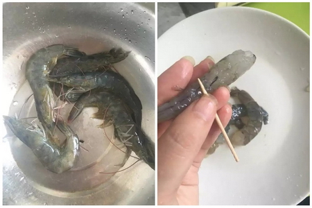 虾仁海鲜粥的做法步骤3
