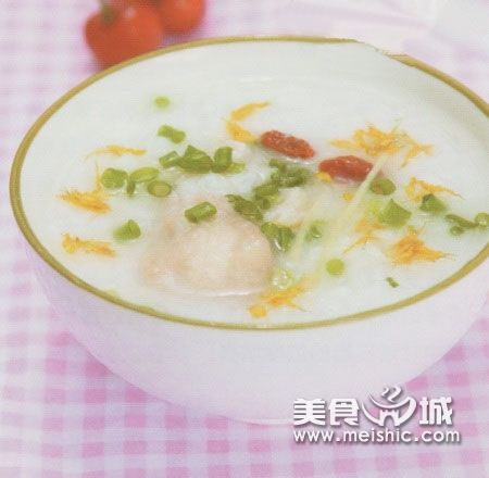 鳜鱼菊花粥
