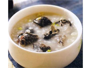 滑腻乌鸡糯米粥