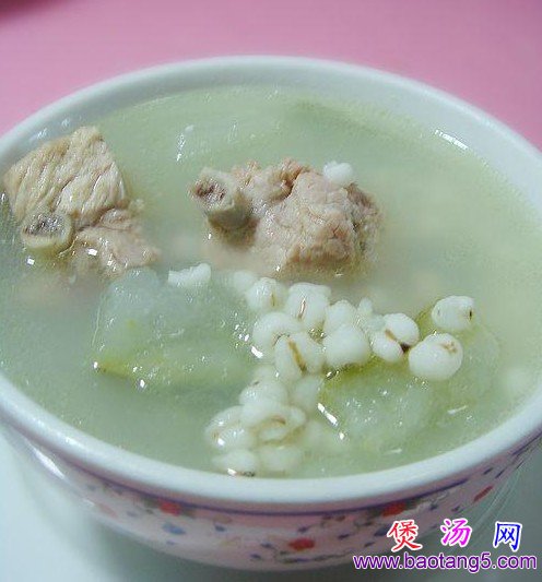 冬瓜薏米煲排骨