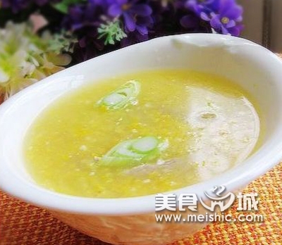 玉米瘦肉粥