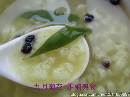 清香祛火竹叶粥