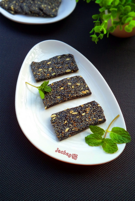 黑芝麻瓜子糖的制作方法